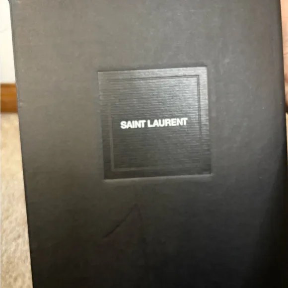 NEW in box Saint Laurent Green Jay Star Sneakers Imperial Gr…