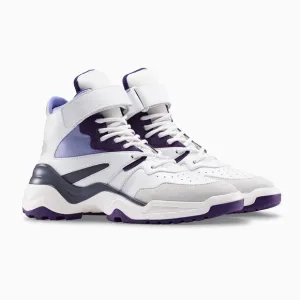 New! KOIO Aerobics Pearl Retro Colorblock High Top Platform Sneakers