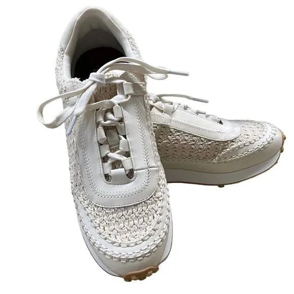 NEW MIA women richie sneakers in bone/khaki