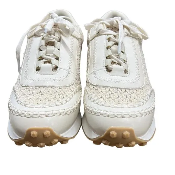 NEW MIA women richie sneakers in bone/khaki