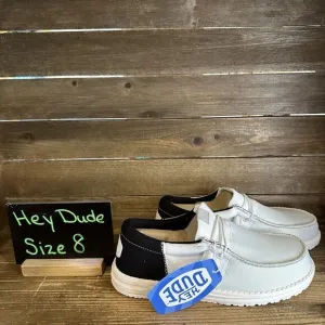 New NIB Hey Dude Wally Tri Varsity Sport Mesh Colorblock Shoes Loafers‎ Size 8 M