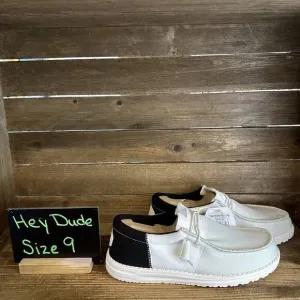 New NIB Hey Dude Wally Tri Varsity Sport Mesh Colorblock Shoes Loafers Size 9‎ M