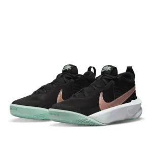 NEW Nike Big Boys Team Hustle D10 Sneakers in Black Mint Metallic Red Bronze 6.5