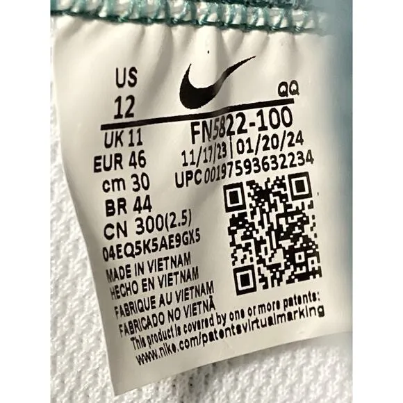New Nike Blazer Mid '77 “Resort and Sport” Shoes White (FN5822-100) Sz 12