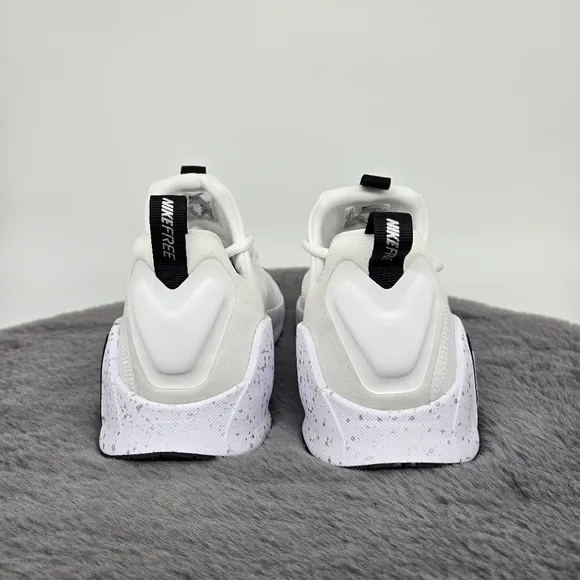 New Nike Free Metcon 6 'White Silver Black' Women's Workout Shoes Size 9
