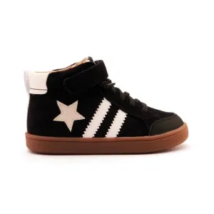 NEW OLDSOLES kid's wos high top shoes in black suede