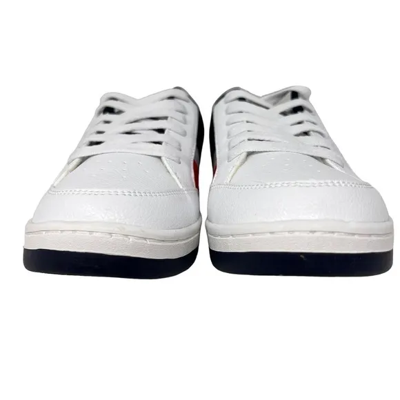 NEW Polo Ralph Lauren Sport Boy's Belden Red White Blue Sneakers Shoes Size 4.5