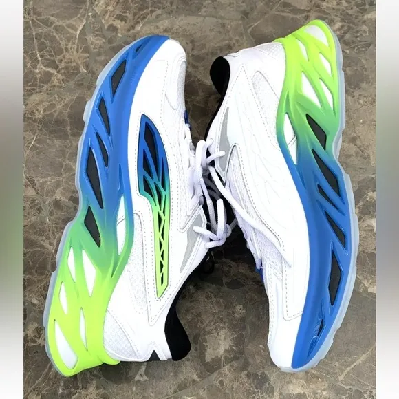 NEW Puma Exotek Nitro Facades Lace Up White Athletic Trainer Sneakers 39493001