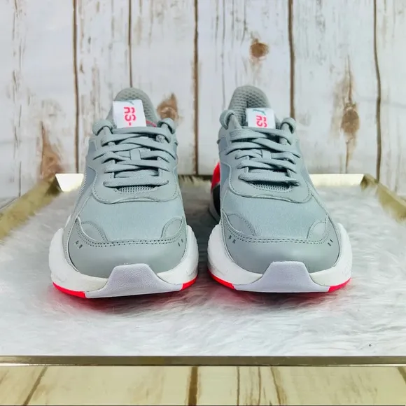 New PUMA RS-X Grey Pink Sneakers