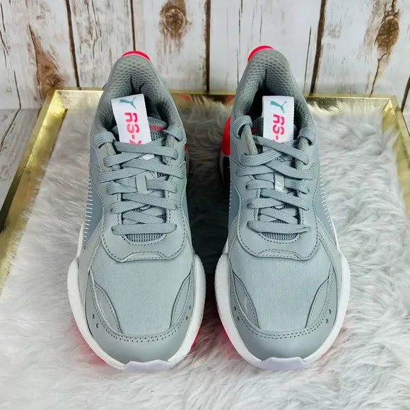 New PUMA RS-X Grey Pink Sneakers