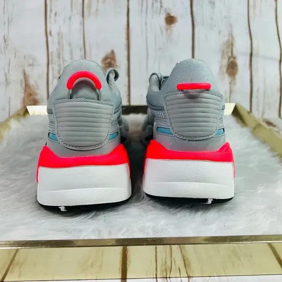 New PUMA RS-X Grey Pink Sneakers