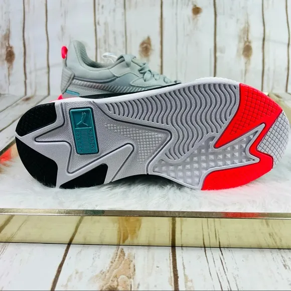 New PUMA RS-X Grey Pink Sneakers