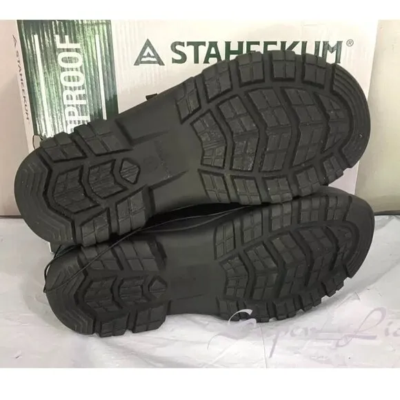 NEW Staheekum Men's Memory Foam Neoprene Ankle Rain Shoes