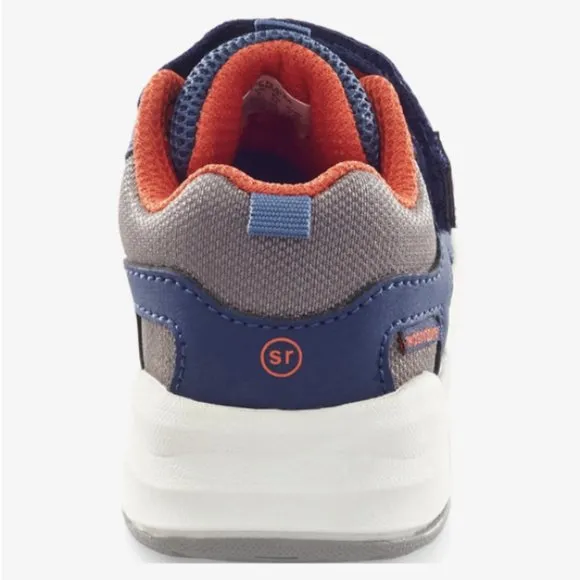 NEW Stride Rite Boys Sizes 5 - 6 (M &amp; W) Player Sneaker M2P Washable, Navy Multi