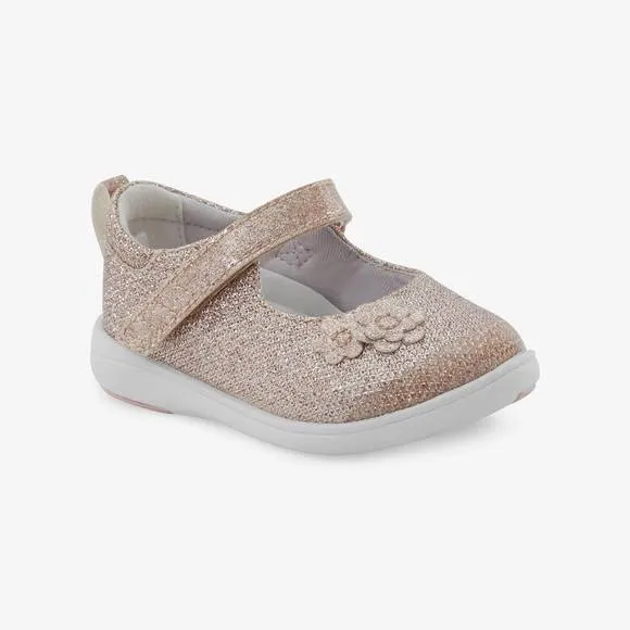 NEW STRIDE RITE kids holly-adapt shoe in rose gold