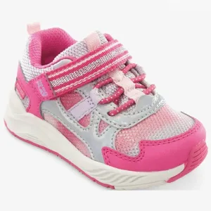 NEW Stride Rite Sizes 5- 10 Girls Player Sneaker Washable (M2P) - Pink Multi