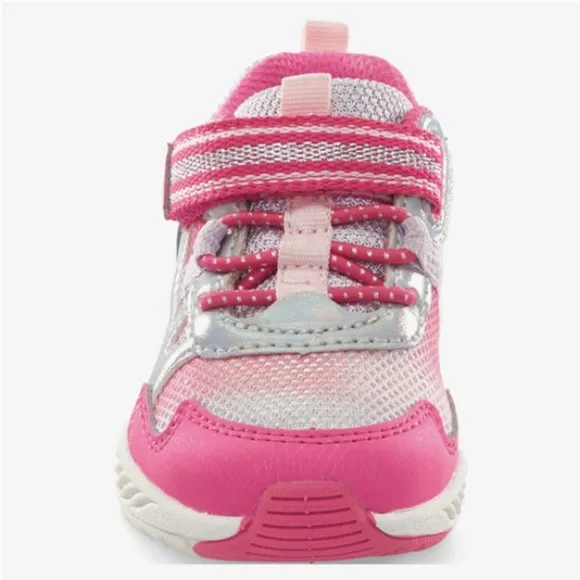 NEW Stride Rite Sizes 5- 10 Girls Player Sneaker Washable (M2P) - Pink Multi