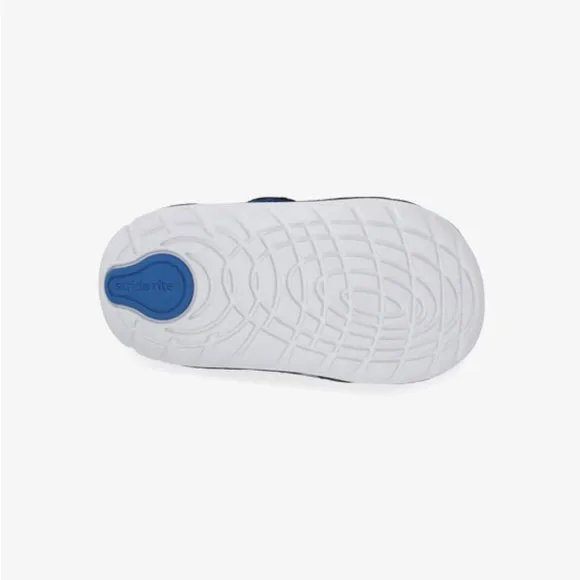 NEW Stride Rite Sizes 5- 6 (M &amp; W) Baby Boys Splash Sandal - Blue Clownfish