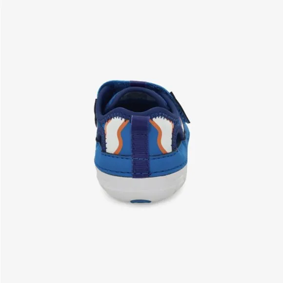 NEW Stride Rite Sizes 5- 6 (M &amp; W) Baby Boys Splash Sandal - Blue Clownfish