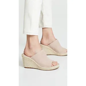 NEW! STUART WEITZMAN Pink Platform Mule Marabella Wedge Slip On Shoes 8 EU 38.5