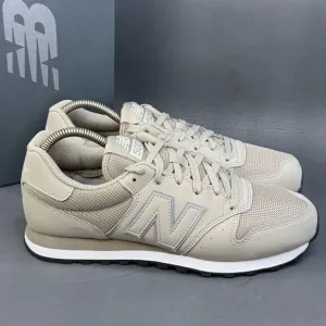 New Balance 500 sneakers beige athletic sneaker trainer shoes men’s size 8