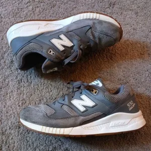 New Balance 530 Encap Running Sneakers Suede Men's Size 9 Gray PRE-OWNED