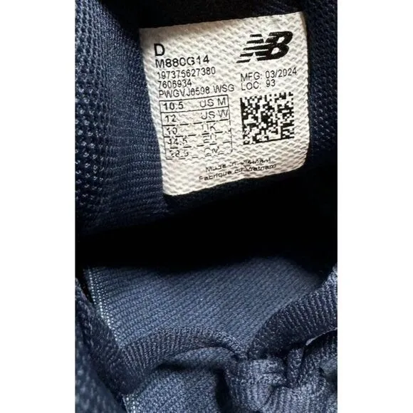 New Balance Fresh Foam X 880 V14 Mens Size 10.5 Athletic Shoes Sneakers M880G14