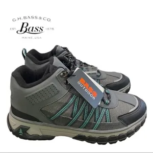 NEW G.H. Bass &amp; Co. Women's Water Resistant Peak Grey Hiker 2 Mid Boots