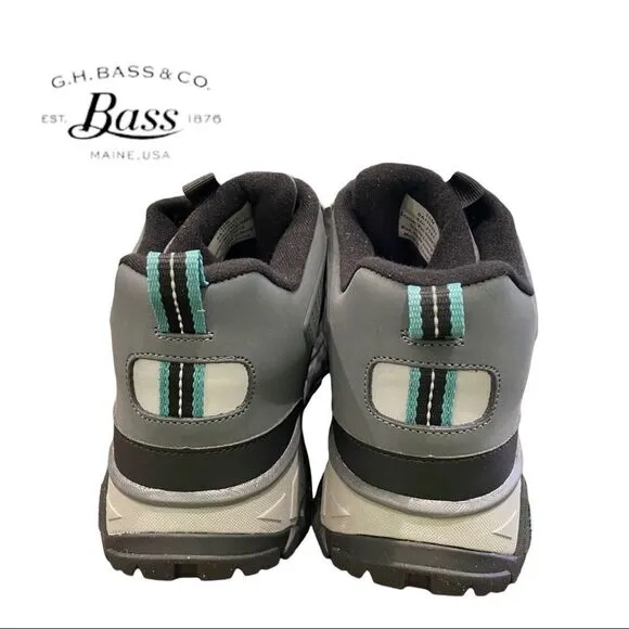 NEW G.H. Bass &amp; Co. Women's Water Resistant Peak Grey Hiker 2 Mid Boots