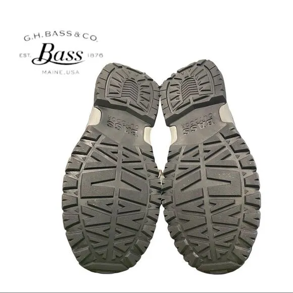 NEW G.H. Bass &amp; Co. Women's Water Resistant Peak Grey Hiker 2 Mid Boots