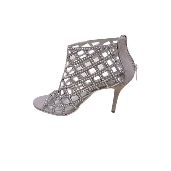 🌟NEW🌟Michael Kors Yvonne Bootie Khiki Suede Leather Sandals
