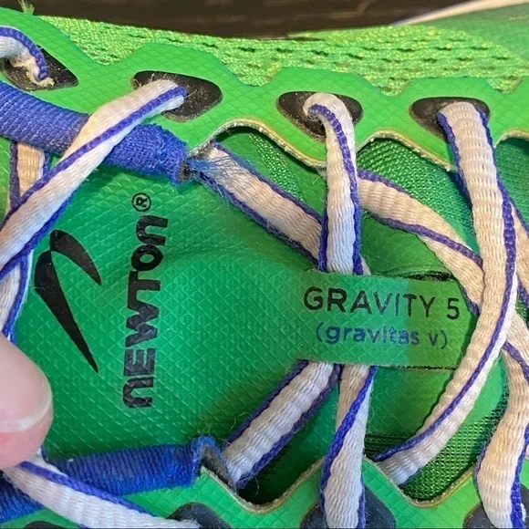Newton Mens Gravity 5 M000116 Green Running Shoes Sneakers Size 9