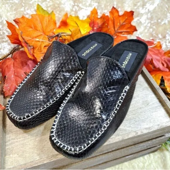 NIB Mystique Leather Slip On Shoes EACH SHOE IS HANDMADE various sizes