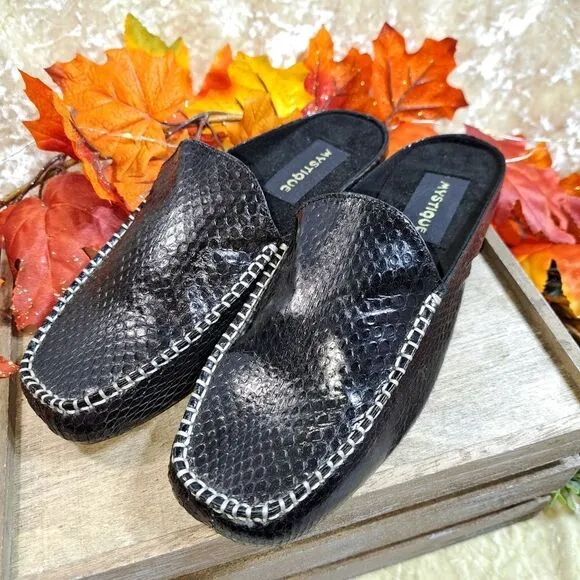 NIB Mystique Leather Slip On Shoes EACH SHOE IS HANDMADE various sizes