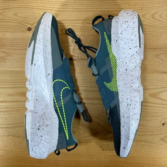 NIB Nike Men's Crater Impact SE Shoes# DJ6308 002Size Men’s 12green/grey