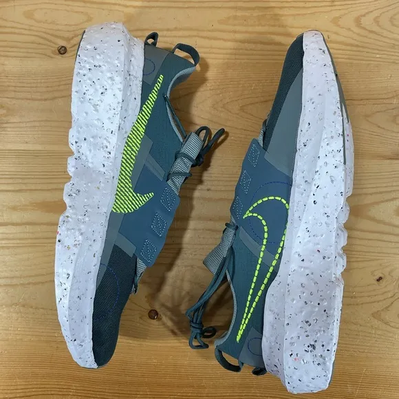 NIB Nike Men's Crater Impact SE Shoes# DJ6308 002Size Men’s 12green/grey