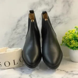NIB Nisolo Women's Everyday Chelsea Commuter Black Boots Size 8.5