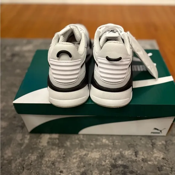 NIB! PUMA RS-X P.E.B. II Sneakers Men’s 11.5, White &amp; Black