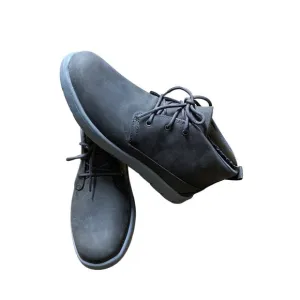 NIB UGG Boys Charcoal Gray Canoe Boots 3 Big KId