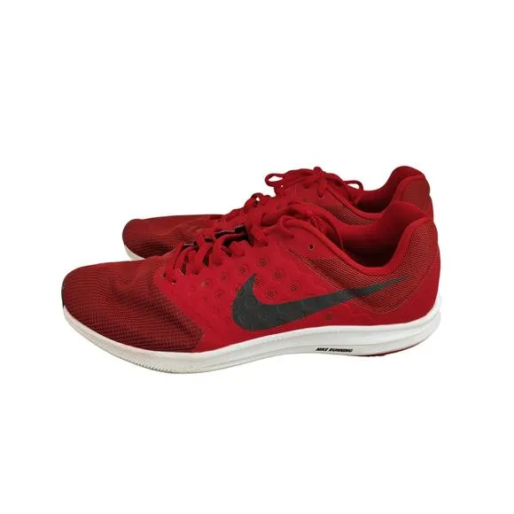 Nike Air Downshifter Men Size 13 Burgundy Red Running Shoes Sneakers 852459-602