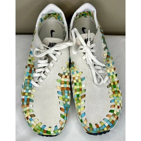 Nike Air Footscape Woven Rainbow Woman Size‎ 11.5 Like New