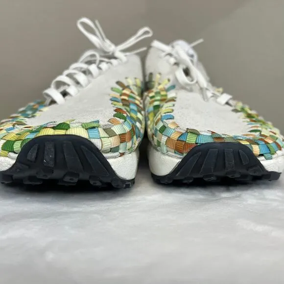Nike Air Footscape Woven Rainbow Woman Size‎ 11.5 Like New