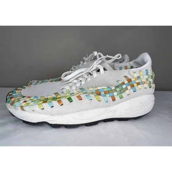 Nike Air Footscape Woven Rainbow Woman Size‎ 11.5 Like New
