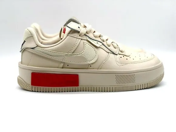 Nike Air Force 1 AF1 Fontanka Pearl White Women’s Sz 5 Shoes Sneakers DA7024-200