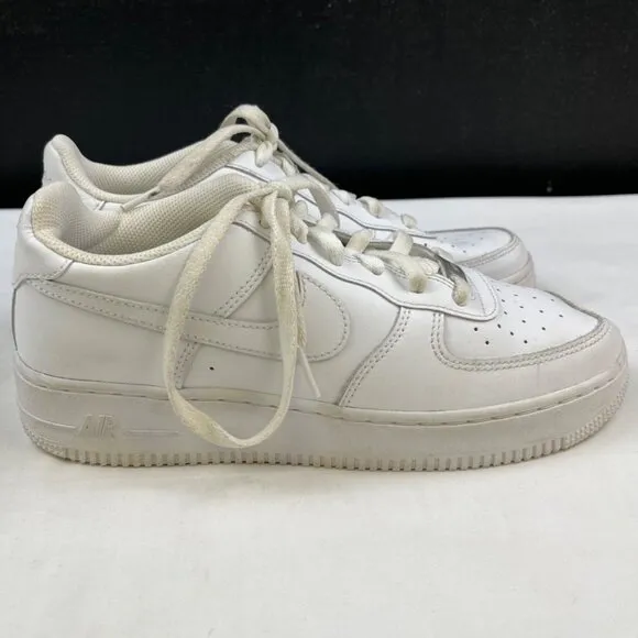 Nike Air Force 1 Boy's White Shoes/Sneakers Sz 7Y SKU 4679