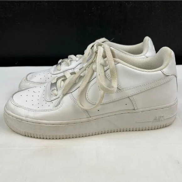 Nike Air Force 1 Boy's White Shoes/Sneakers Sz 7Y SKU 4679