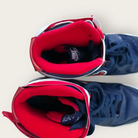 Nike Air Force 1 High '07 LV8 Sport Men Shoes Navy/White/Red AV3938 (2018)