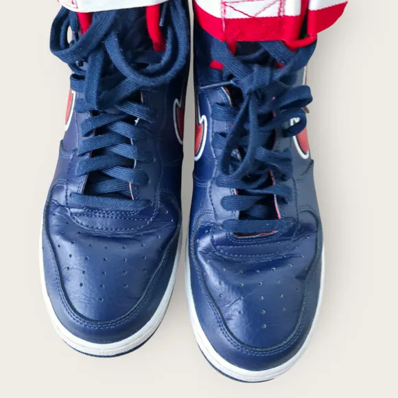 Nike Air Force 1 High '07 LV8 Sport Men Shoes Navy/White/Red AV3938 (2018)