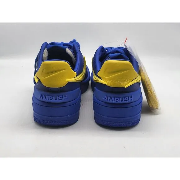 Nike Air Force 1 Low SP AMBUSH Game Royal Blue/Yellow DV3464-400 Men Size 5