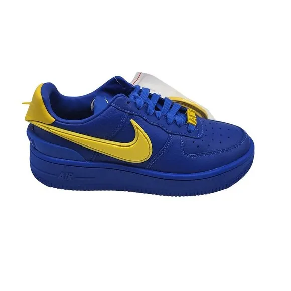 Nike Air Force 1 Low SP AMBUSH Game Royal Blue/Yellow DV3464-400 Men Size 5